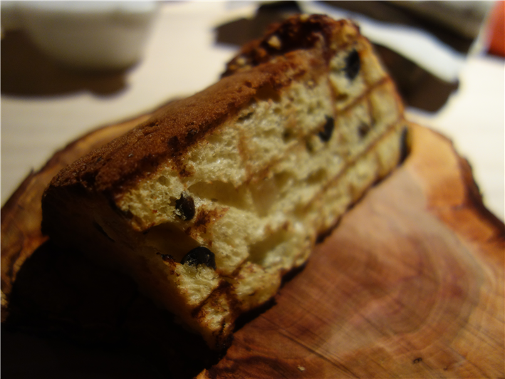 grilled panettone